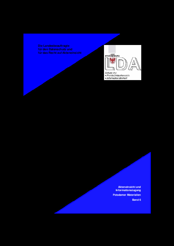 Bild vergrößern (Bild: Dokumentation des Internationalen Symposiums "Zugang zu Umweltinformationen - Informationsfreiheit für den Umweltschutz?" am 18./19. Juni 2009 in Potsdam - Stand: November 2009)