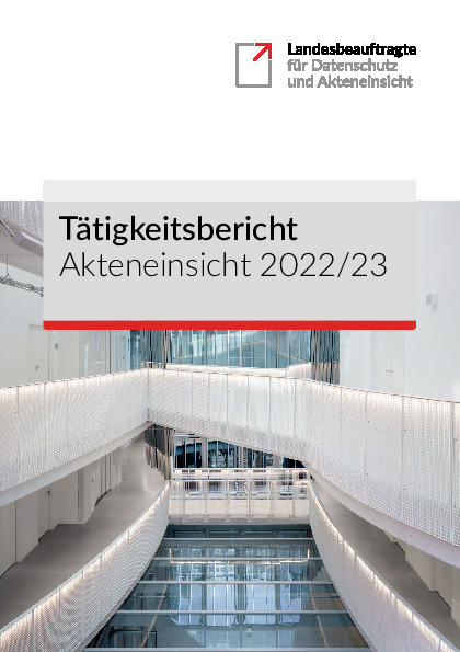 Bild vergrößern (Bild: Tätigkeitsbericht Akteneinsicht 2022/2023)