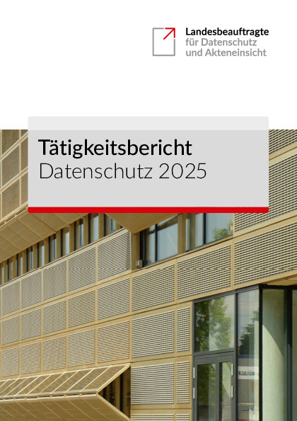 Bild vergrößern (Bild: Tätigkeitsbericht Datenschutz 2025 (barrierefrei))